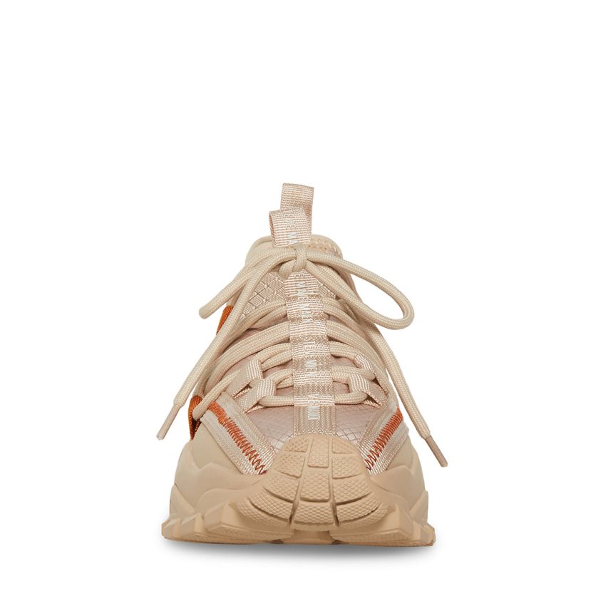 Light Brown Steve Madden Keegan Women's Sneakers | PH 3749SGF